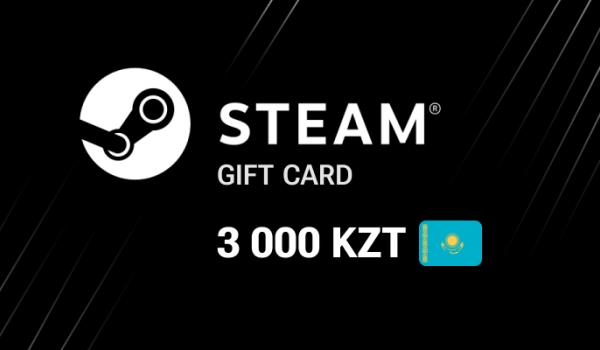 Steam Gift card 3000 KZT