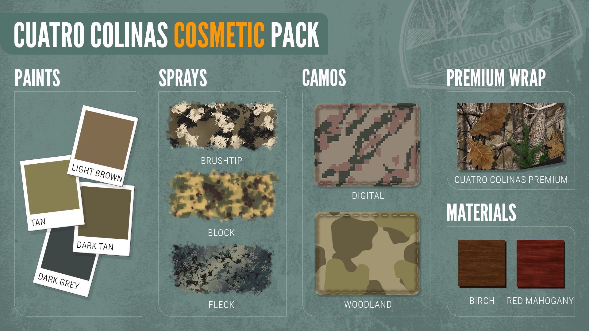 theHunter Call of the Wild Cuatro Colinas Cosmetic Pack (PC)