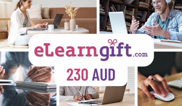 eLearnGift Gift Card 230 AUD