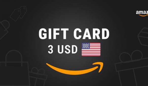 Amazon Gift Card 3 USD