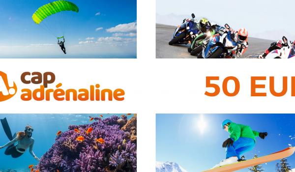 Adrenaline Gift Card 50 EUR