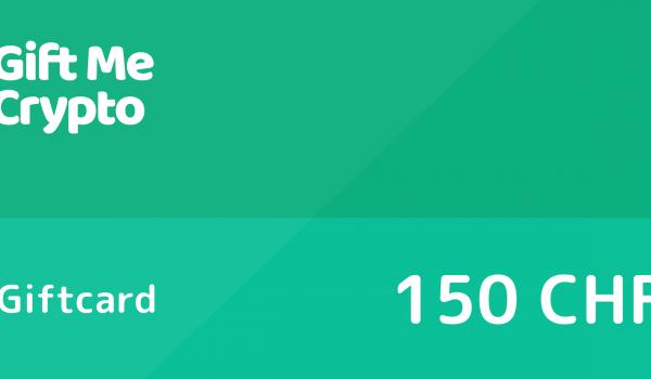 Gift Me Crypto Gift Card 150 CHF