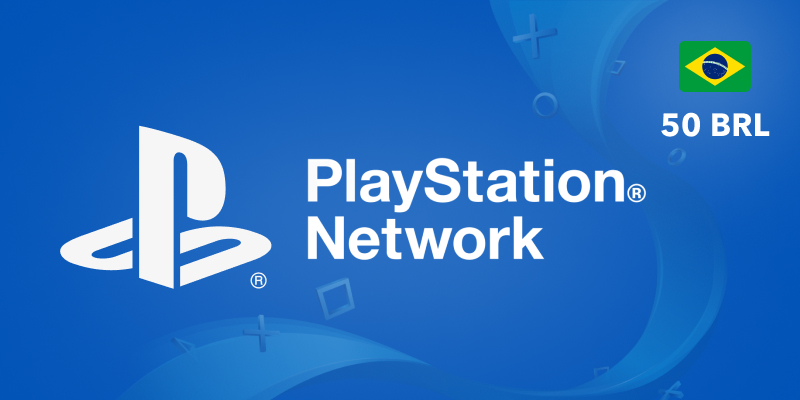 Playstation Network Card 50 BRL