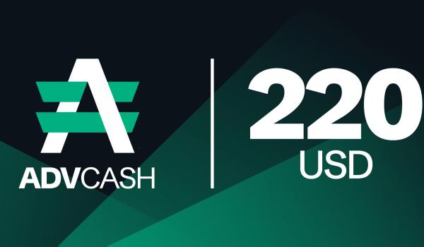 Advanced Cash Gift Card 220 USD