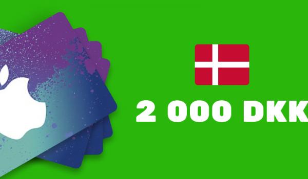 Apple iTunes Gift Card 2000 DKK