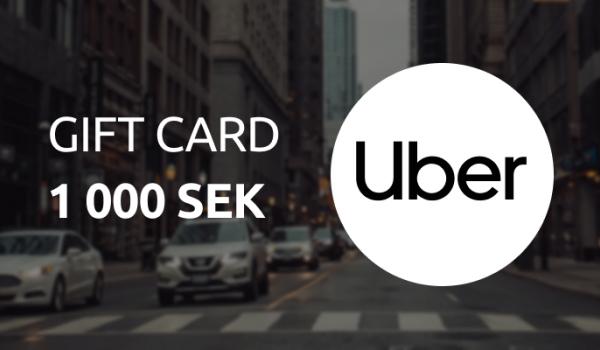 Uber Gift Card 1000 SEK