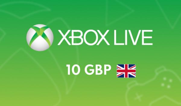 XBOX Live Gift Card 10 GBP