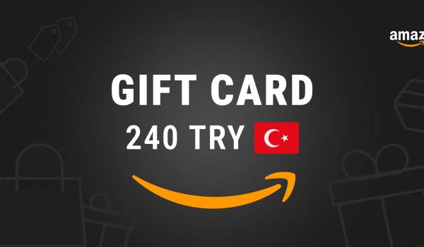 Amazon Gift Card 240 TRY