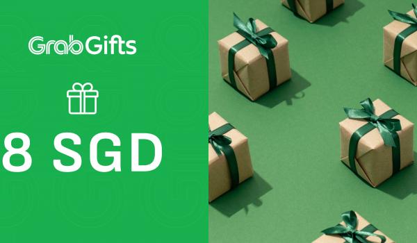 Grab Gift Card 8 SGD