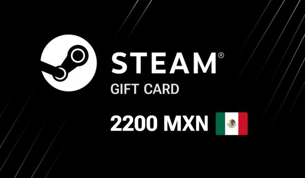 Steam Gift Card 2200 MXN