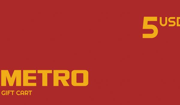 Metro Market Gift Card 5 USD