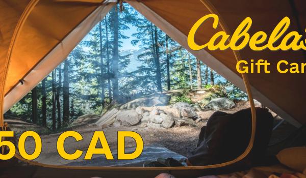 Cabelas Gift Card 50 CAD