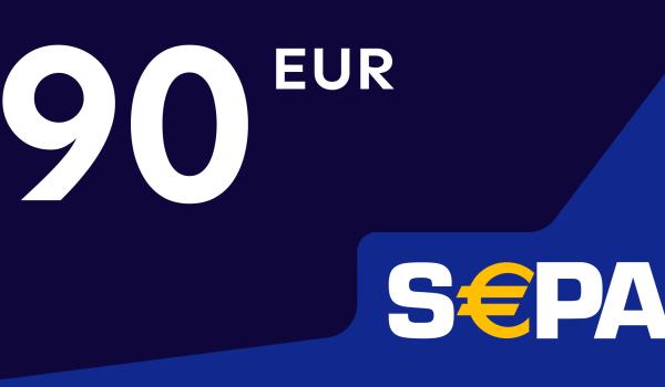 SEPA Gift Card 90 EUR