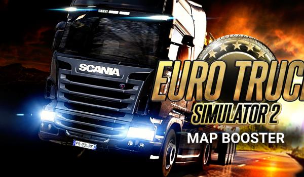 Euro Truck Simulator 2 Map Booster DLC (PC)
