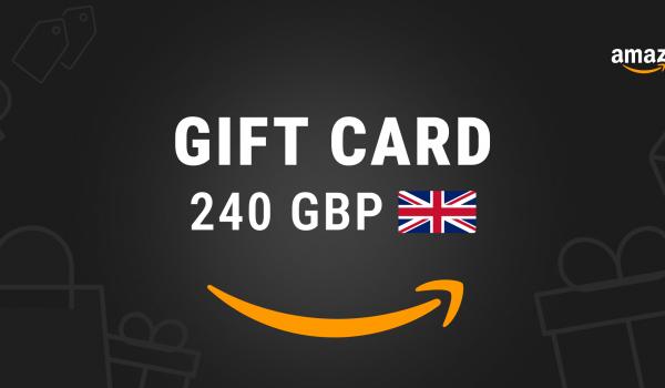 Amazon Gift Card 240 GBP