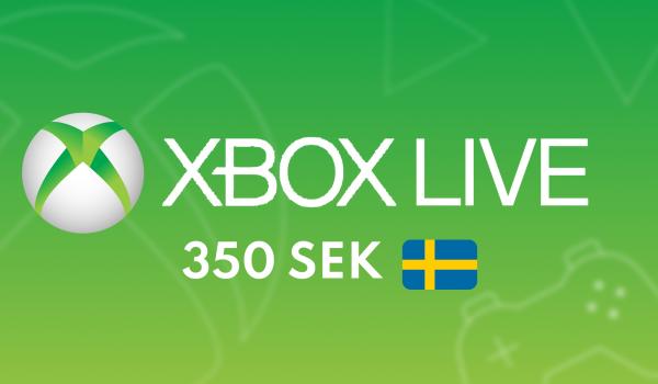 XBOX Live Gift Card 350 SEK