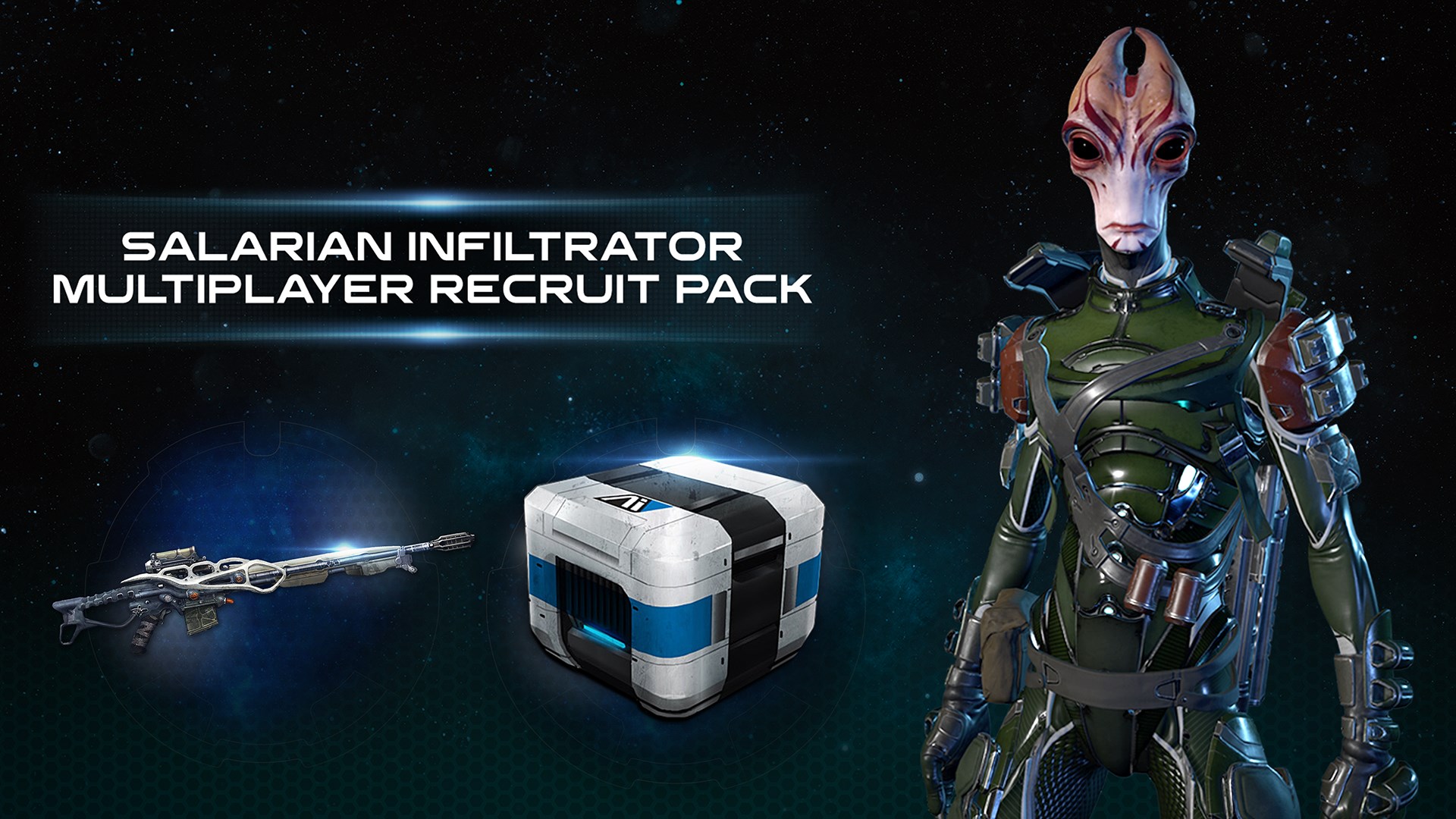 Mass Effect Andromeda Salarian Infiltrator Multiplayer Recruit Pack (PC)