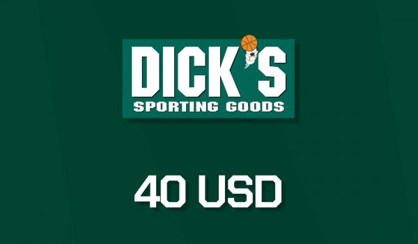 Dicks Sporting Goods Gift Card 40 USD