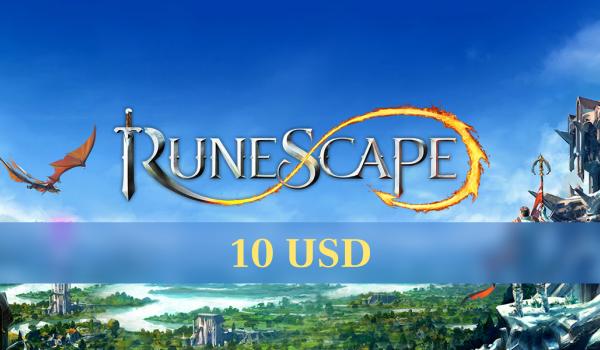 Runescape Prepaid Card 10 USD