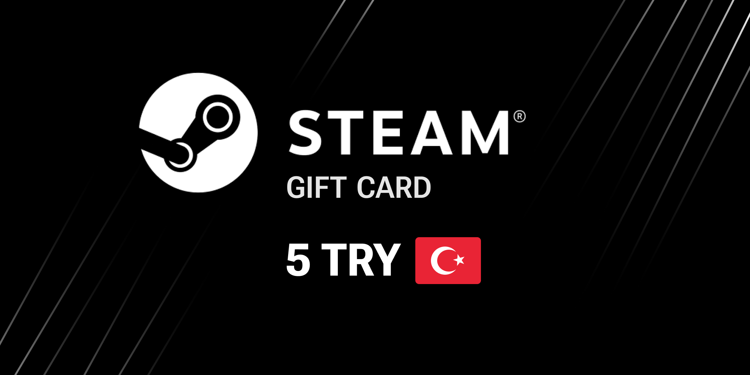 Steam Gift Card 5 TRY