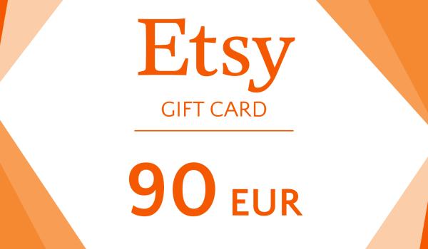 Etsy Gift Card 90 EUR
