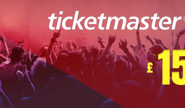 Ticketmaster Gift Card 15 GBP