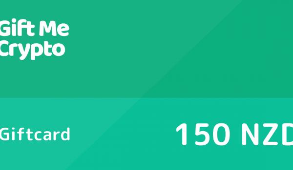 Gift Me Crypto Gift Card 150 NZD