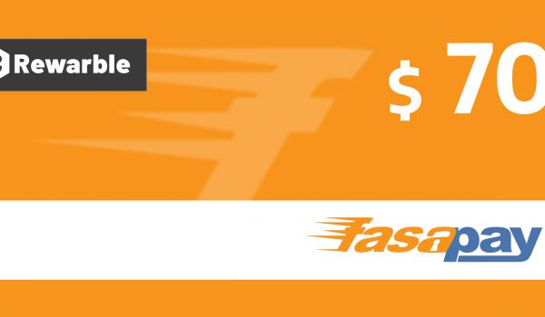 FasaPay Gift Card 70 USD