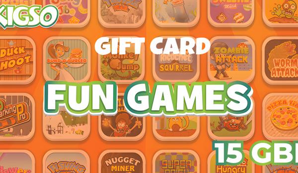 Kigso Games Gift Card 15 GBP