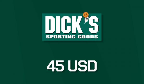 Dicks Sporting Goods Gift Card 45 USD
