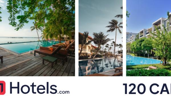 Hotelscom Gift Card 120 CAD