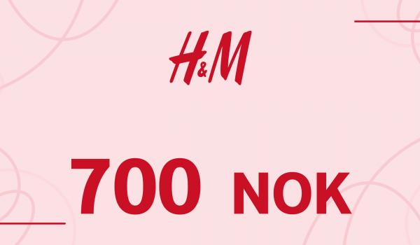 H and M Gift Card 700 NOK