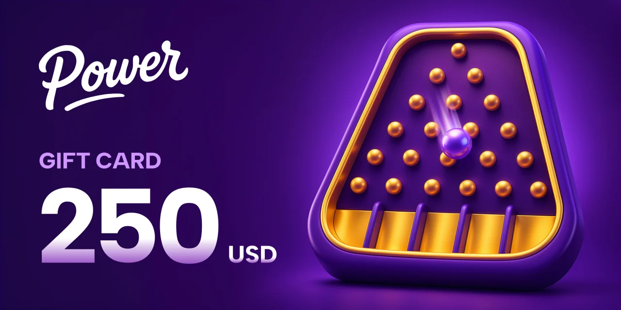 Power Win Gift Card 250 USD