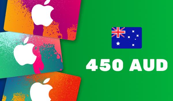 Apple iTunes Gift Card 450 AUD