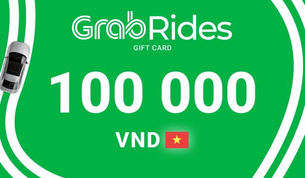 Grab Rides Gift Card 100000 VND