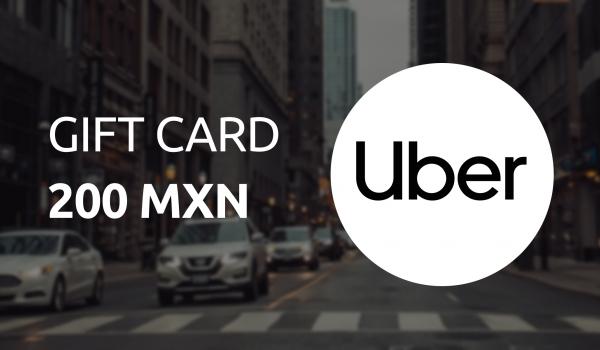 Uber Gift Card 200 MXN