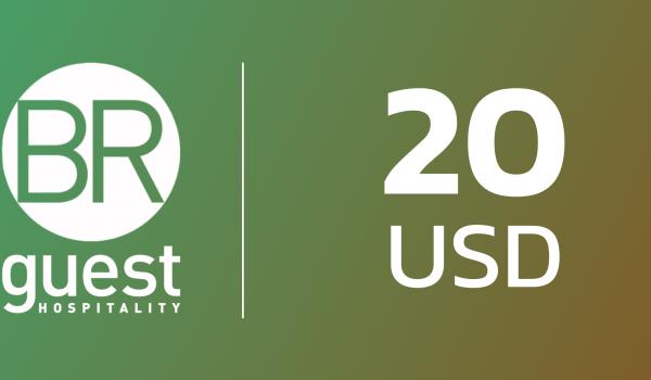 BR Guest Gift Card 20 USD