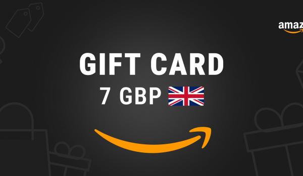 Amazon Gift Card 7 GBP