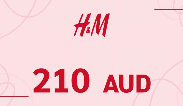 H and M Gift Card 210 AUD