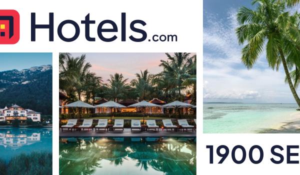 Hotelscom Gift Card 1900 SEK