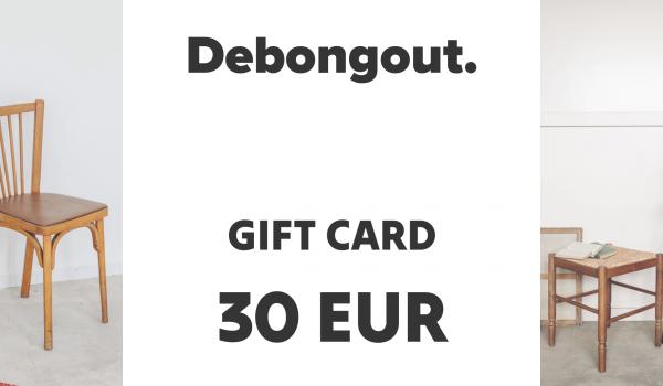 Debongout Gift Card 30 EUR