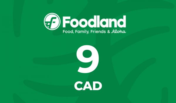 Foodland Gift Card 9 CAD