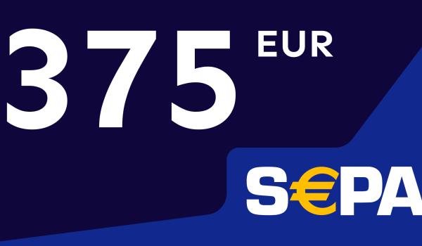 SEPA Gift Card 375 EUR
