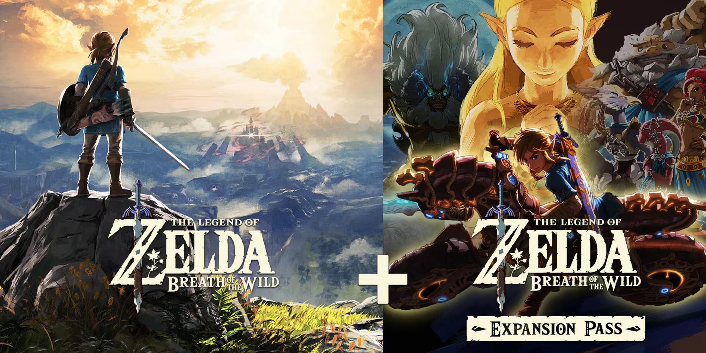 The Legend of Zelda Breath of the Wild plus Expansion Pass Bundle (Nintendo Switch)