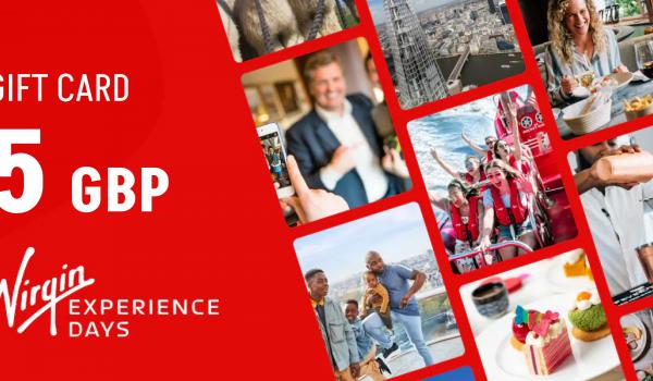 Virgin Experience Days Gift Card 5 GBP