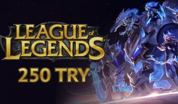 League of Legends Gift Card 250 TRY