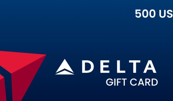 Delta Air Lines Gift Card 500 USD