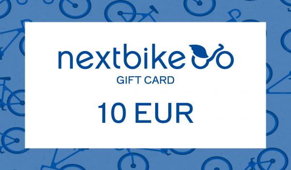 Nextbike Gift Card 10 EUR