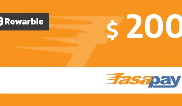 FasaPay Gift Card 200 USD
