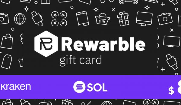 Rewarble Kraken Gift Card SOL 8 USD